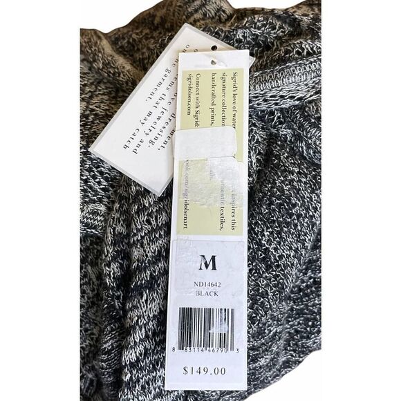 Sigrid Olsen Marled Pointelle Kimono Cardigan NWT - Picture 7 of 8